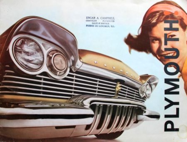 Plymouth Belvedere Modelprogram 1960 Carbrochure (9802)